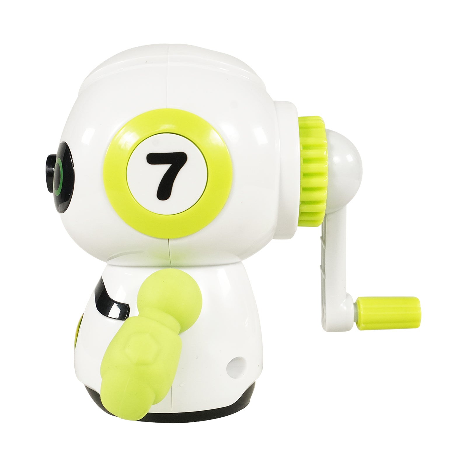 Smily Kiddos Hand Operated Robot Pencil Sharpener - Green