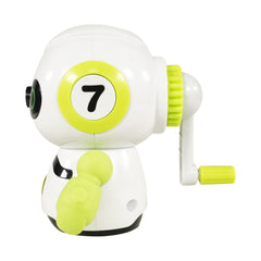Smily Kiddos Hand Operated Robot Pencil Sharpener - Green