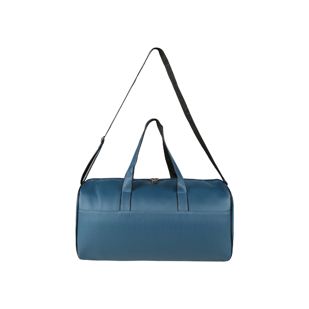Mike Bags 26L PU Leather Duffle Bag | Cabin Size Travel & Gym Bag for Men & Women | Lightweight, Stylish & Durable -  Indigo