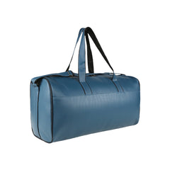 Mike Bags 26L PU Leather Duffle Bag | Cabin Size Travel & Gym Bag for Men & Women | Lightweight, Stylish & Durable -  Indigo