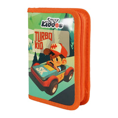 Smily Kiddos Stationery Case – Turbo Kid Theme (Includes Stationery)
