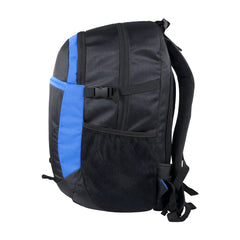 Mike Urban Trek Multi-Pocket Backpack – 37L Travel & Laptop Backpack with Rain Cover Black