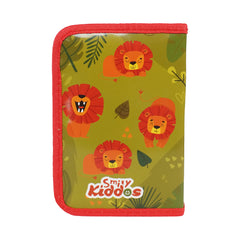 Smily Kiddos Stationery Case – Jungle Lion Theme (Includes Stationery)
