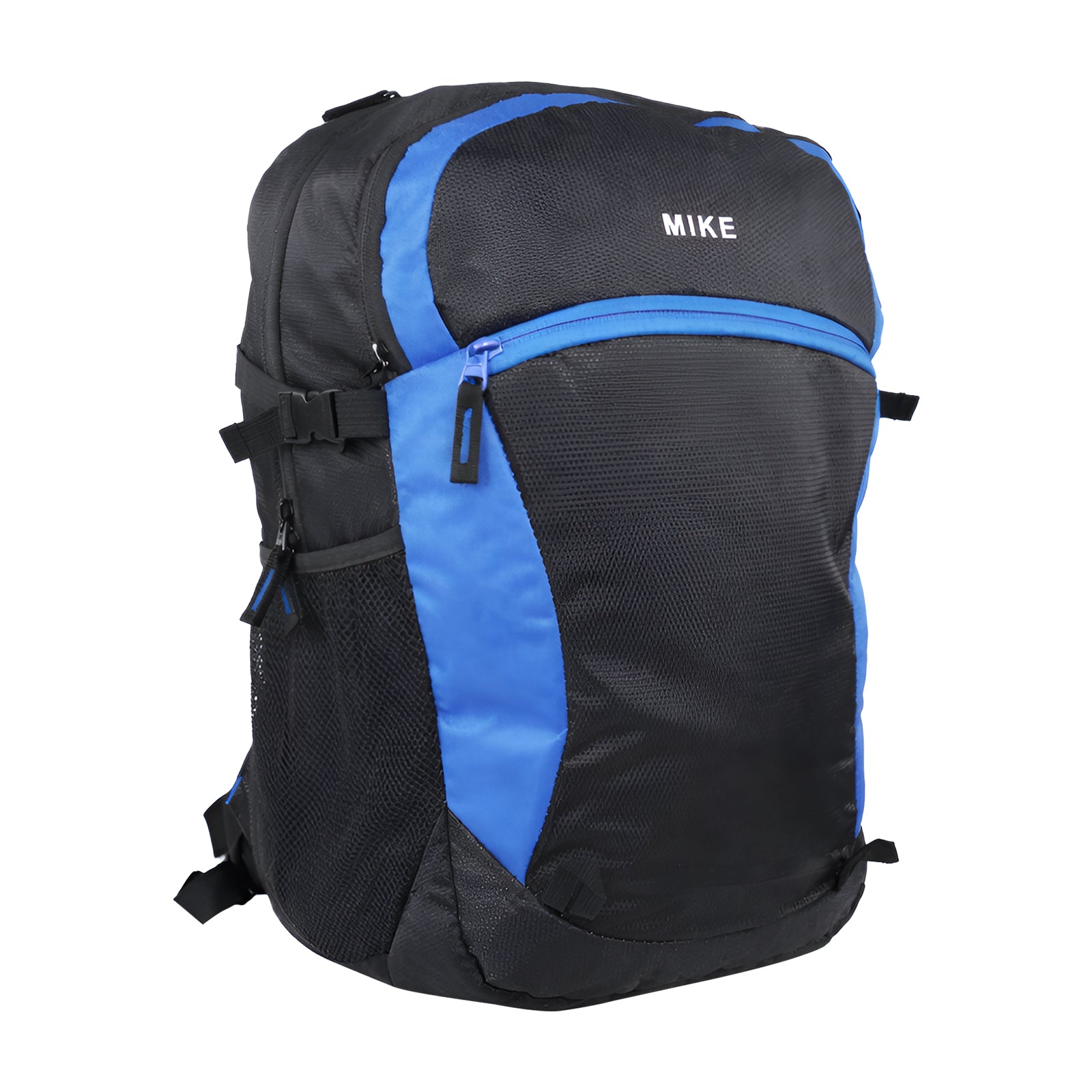 Mike Urban Trek Multi-Pocket Backpack – 37L Travel & Laptop Backpack with Rain Cover Black