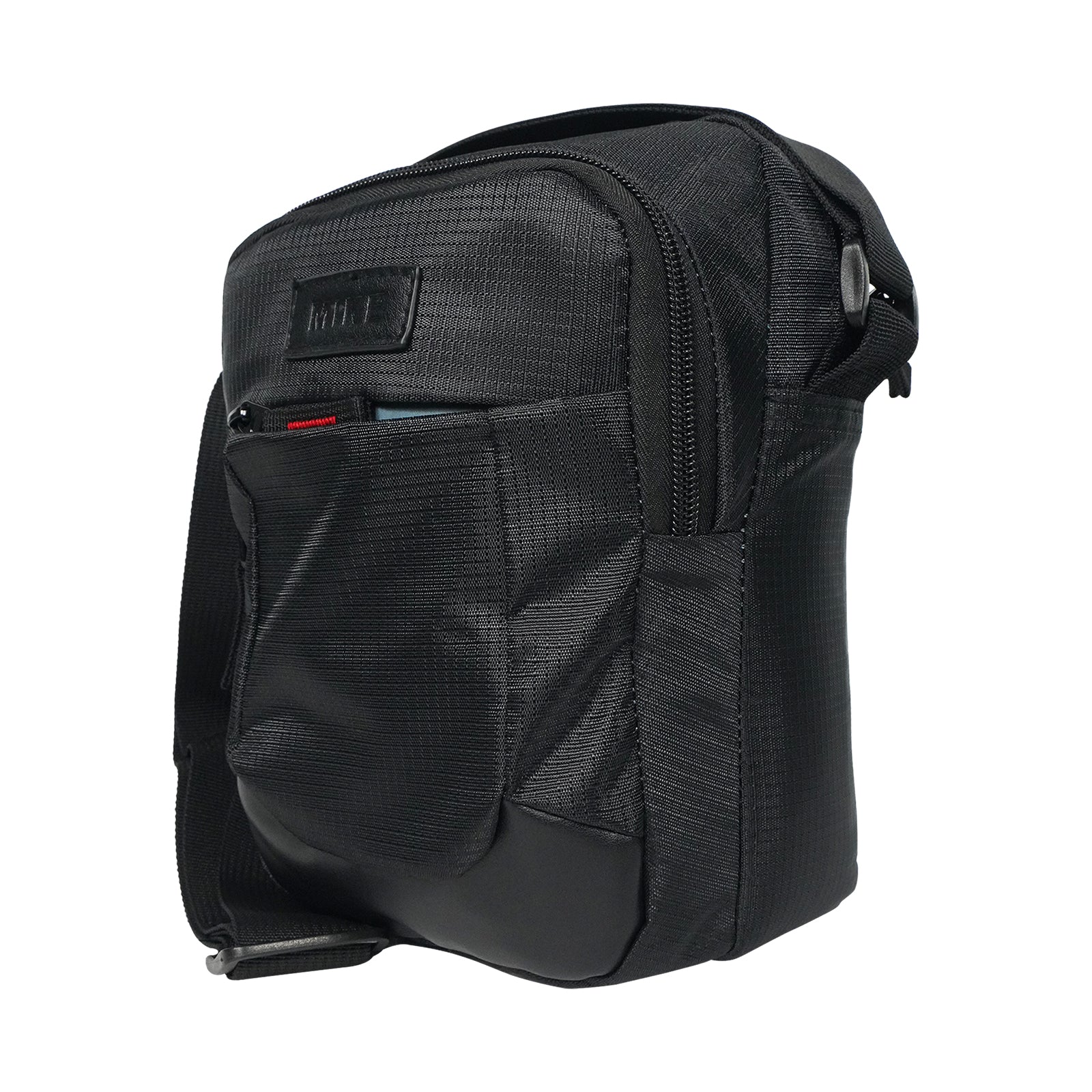 Mike Cayman Sling Bag Big – Black | Water-Resistant Crossbody Bag for Men & Women