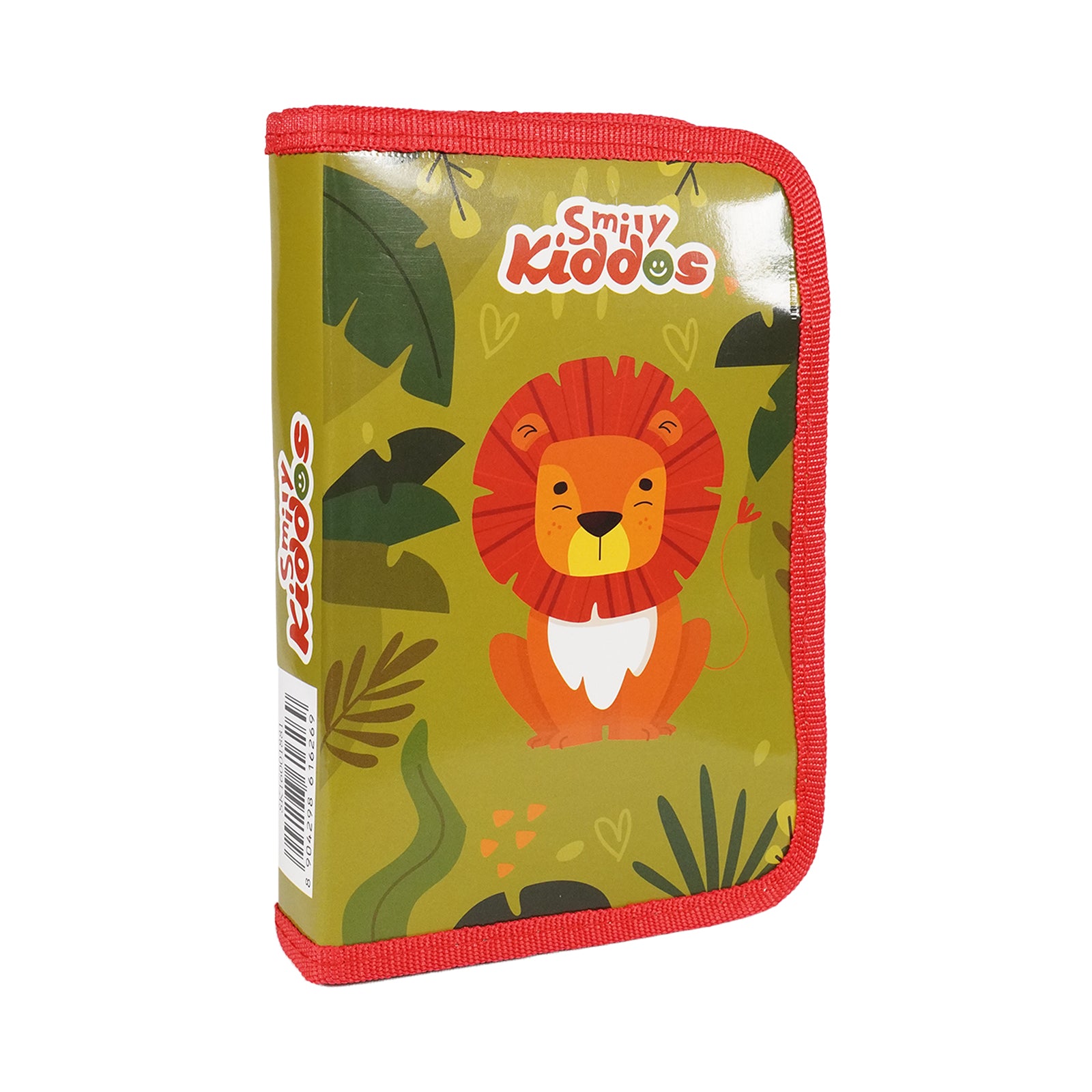 Smily Kiddos Stationery Case – Jungle Lion Theme (Includes Stationery)