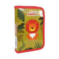Smily Kiddos Stationery Case – Jungle Lion Theme (Includes Stationery)
