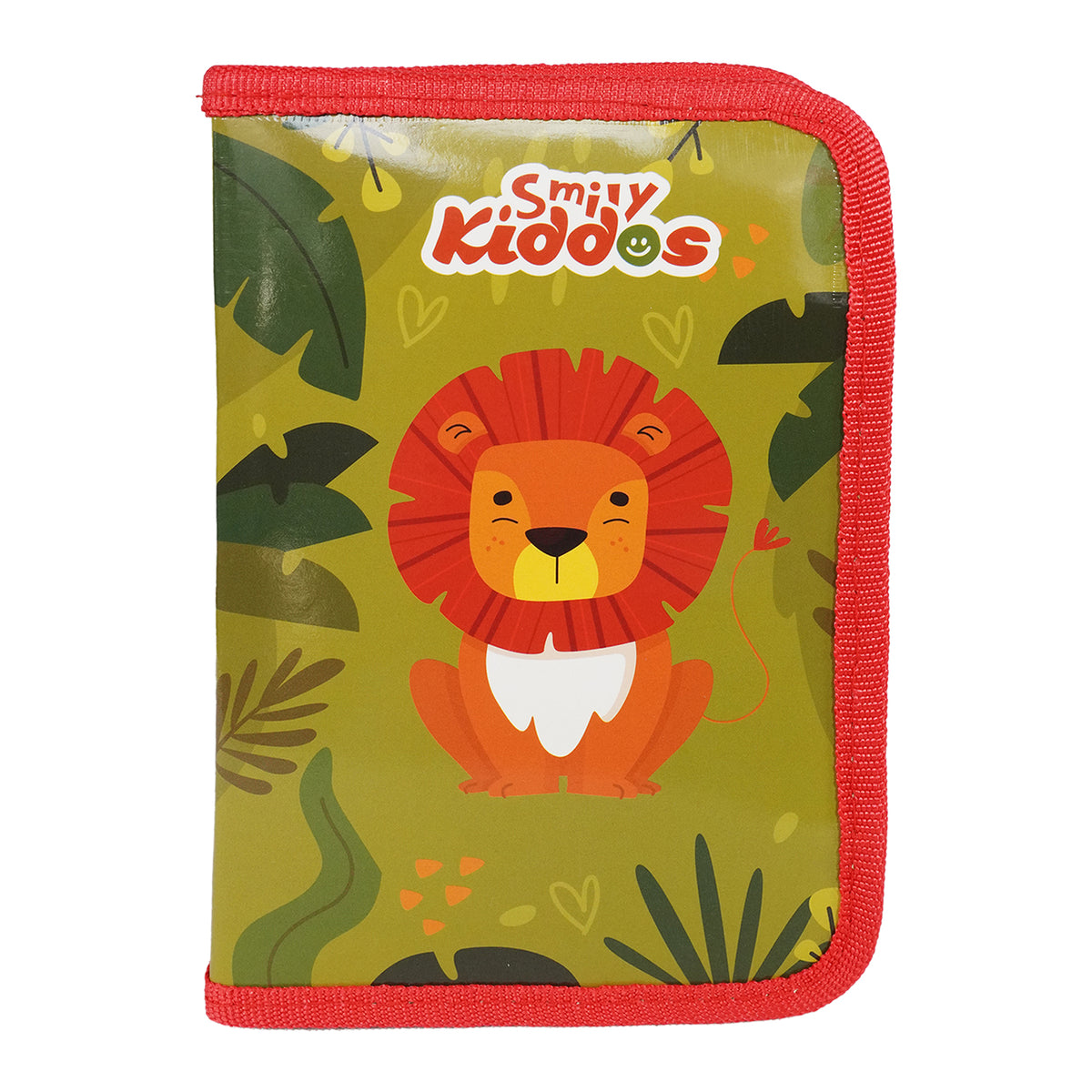 Smily Kiddos Stationery Case – Jungle Lion Theme (Includes Stationery)