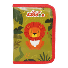 Smily Kiddos Stationery Case – Jungle Lion Theme (Includes Stationery)