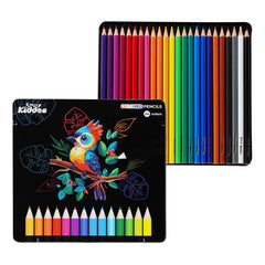 Smily Kiddos 24 Color Pencils Set in Tin Box