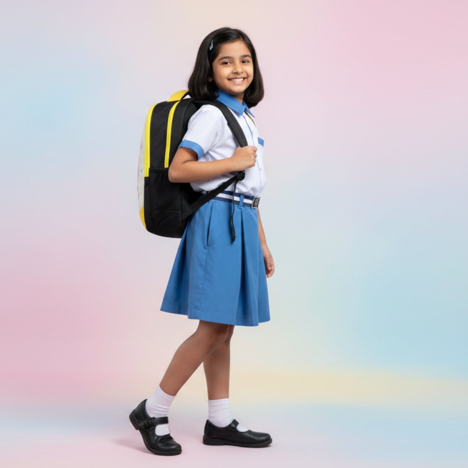Unicorn Junior Backpack -Yellow
