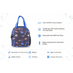Joy Lunch Bag - Space Theme - Violet