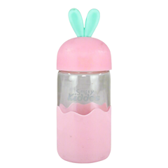 Smily Kiddos Glass bottles for Kids Pink