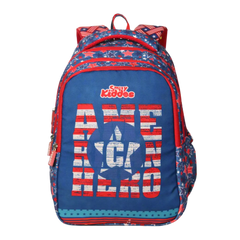 Smily kiddos American Hero Blue Backpack