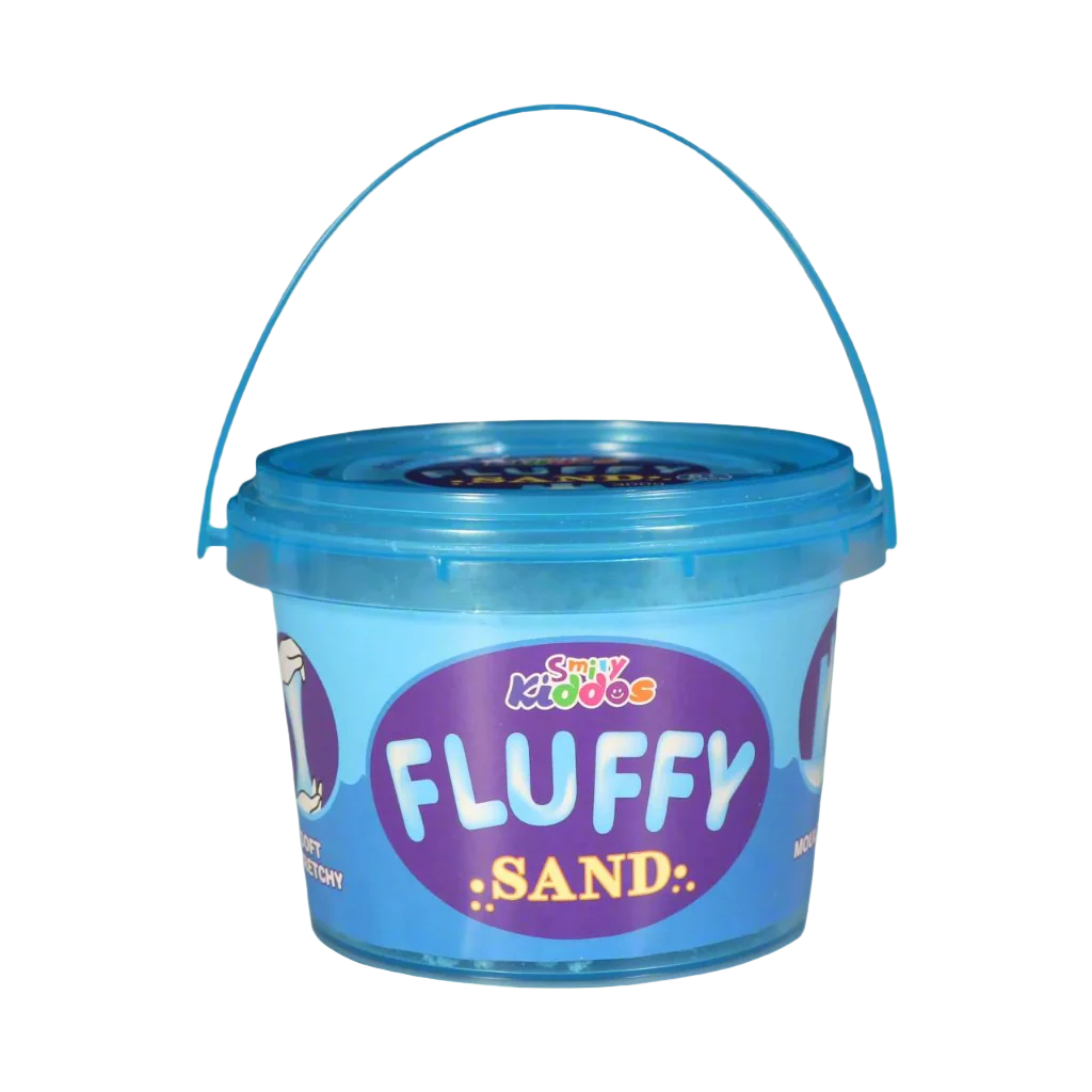 Smily Kiddos Fluffy Kinetic Sand Blue