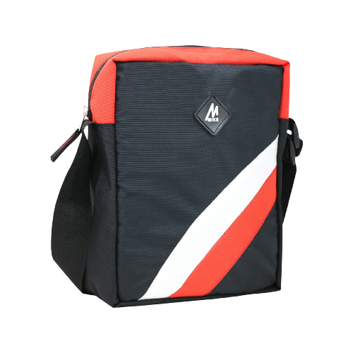 Mike Shalom Sling Backpack - Black & Red