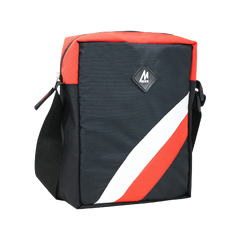 Mike Shalom Sling Backpack - Black & Red