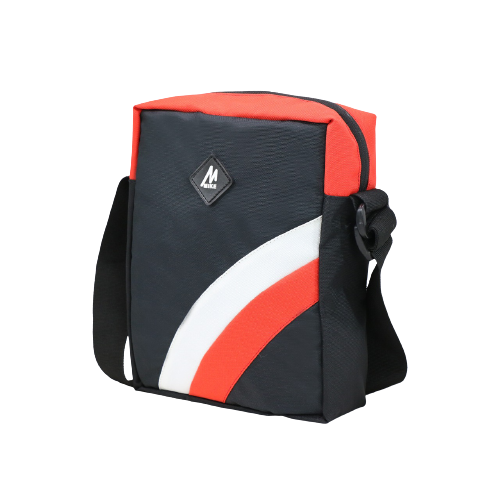 Mike Shalom Sling Backpack - Black & Red