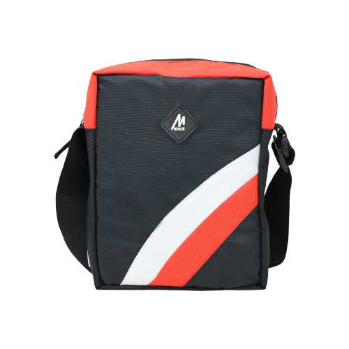 Mike Shalom Sling Backpack - Black & Red