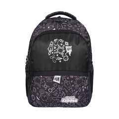 Smily Kiddos 3-in-1 School Combo – Sonic Lunch Bag, Coco Backpack & 750ml Space Sipper (Black Theme)