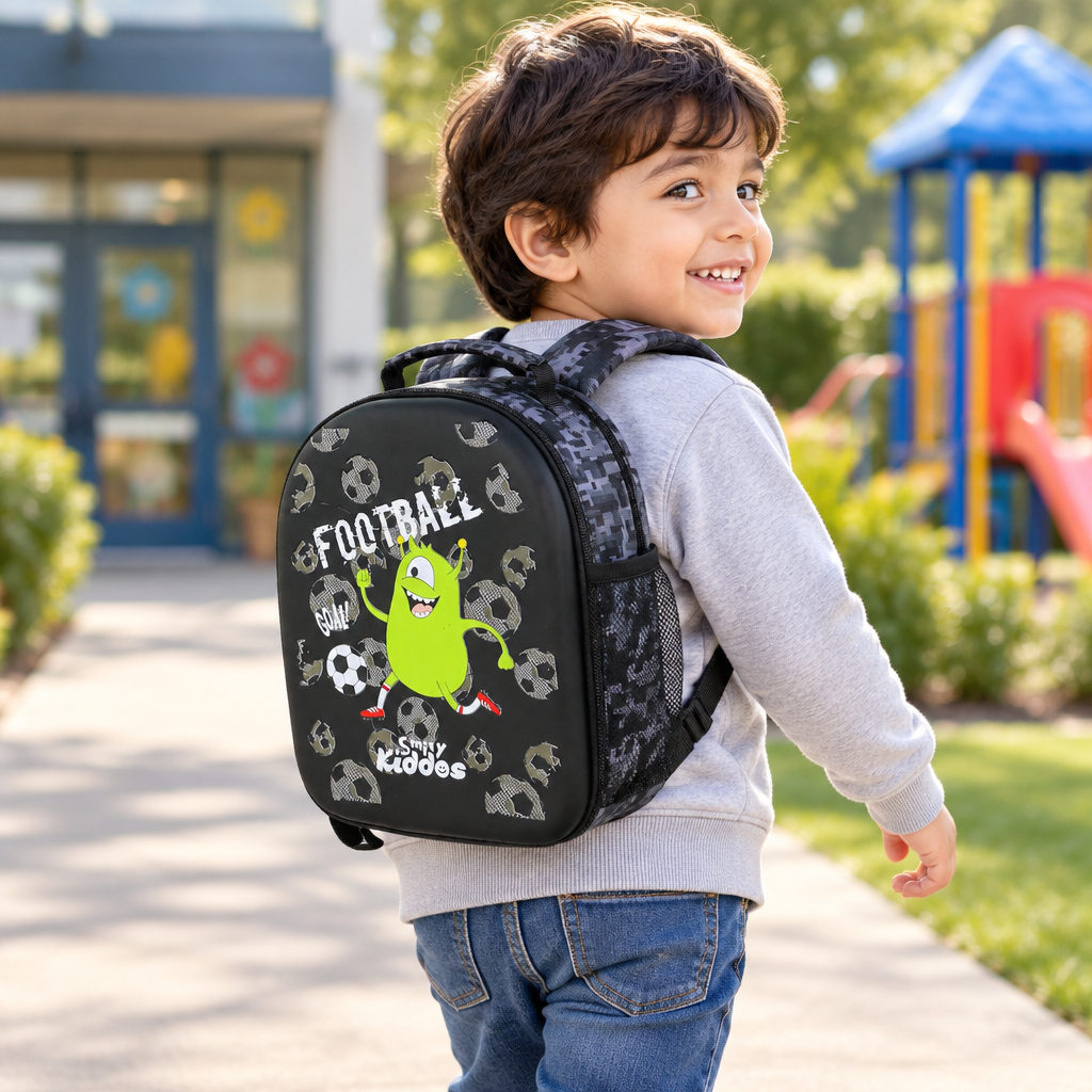 EVA Preschool Backpack Alien - Black