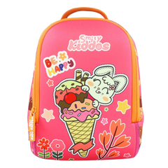 Smily Kiddos Preschool Backpack Ice Cream Theme Pink