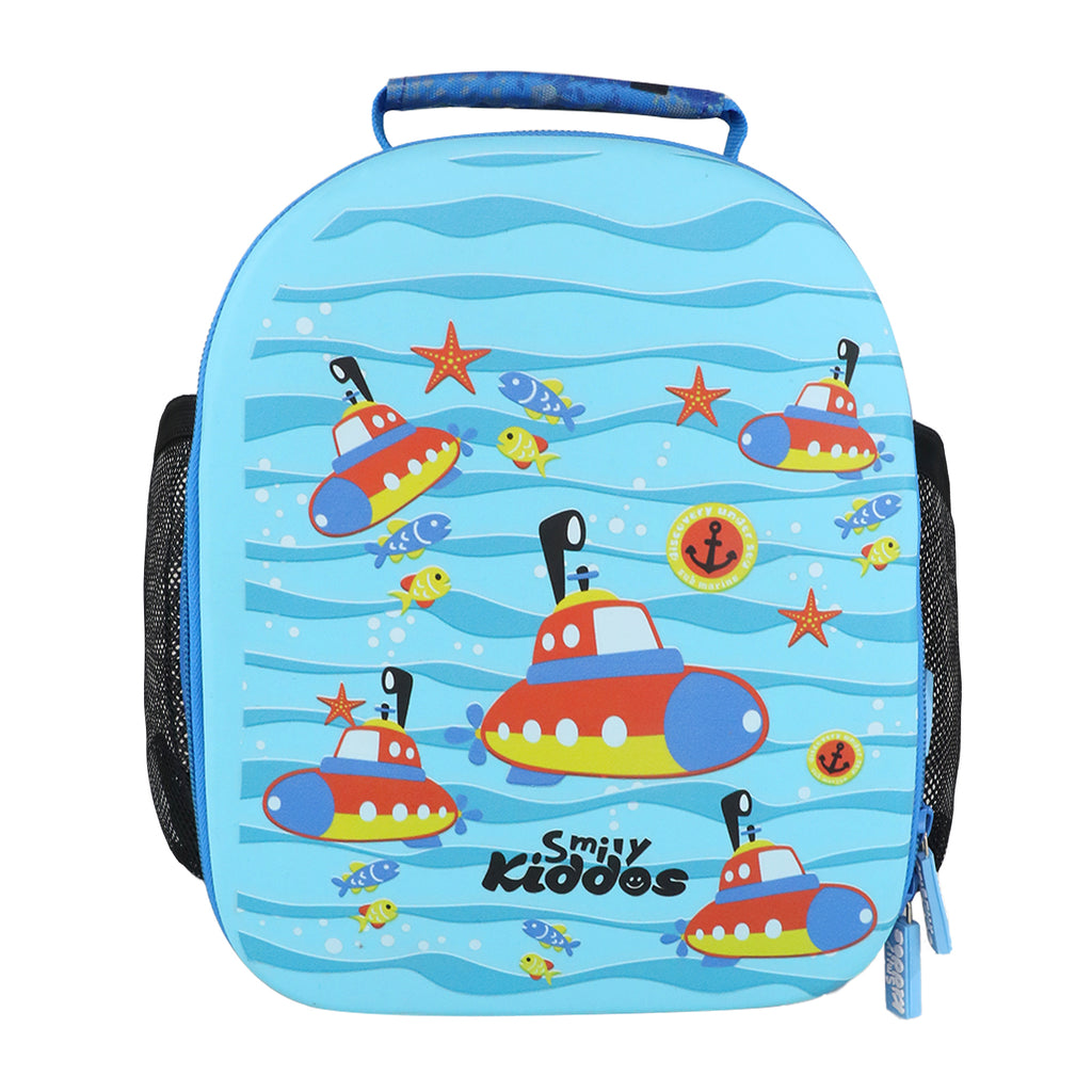Smily Kiddos Eva Pre School Backpack Submarine Theme - Light Blue