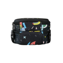 Smily Kiddos Eva Pre School Backpack Space Theme - Black