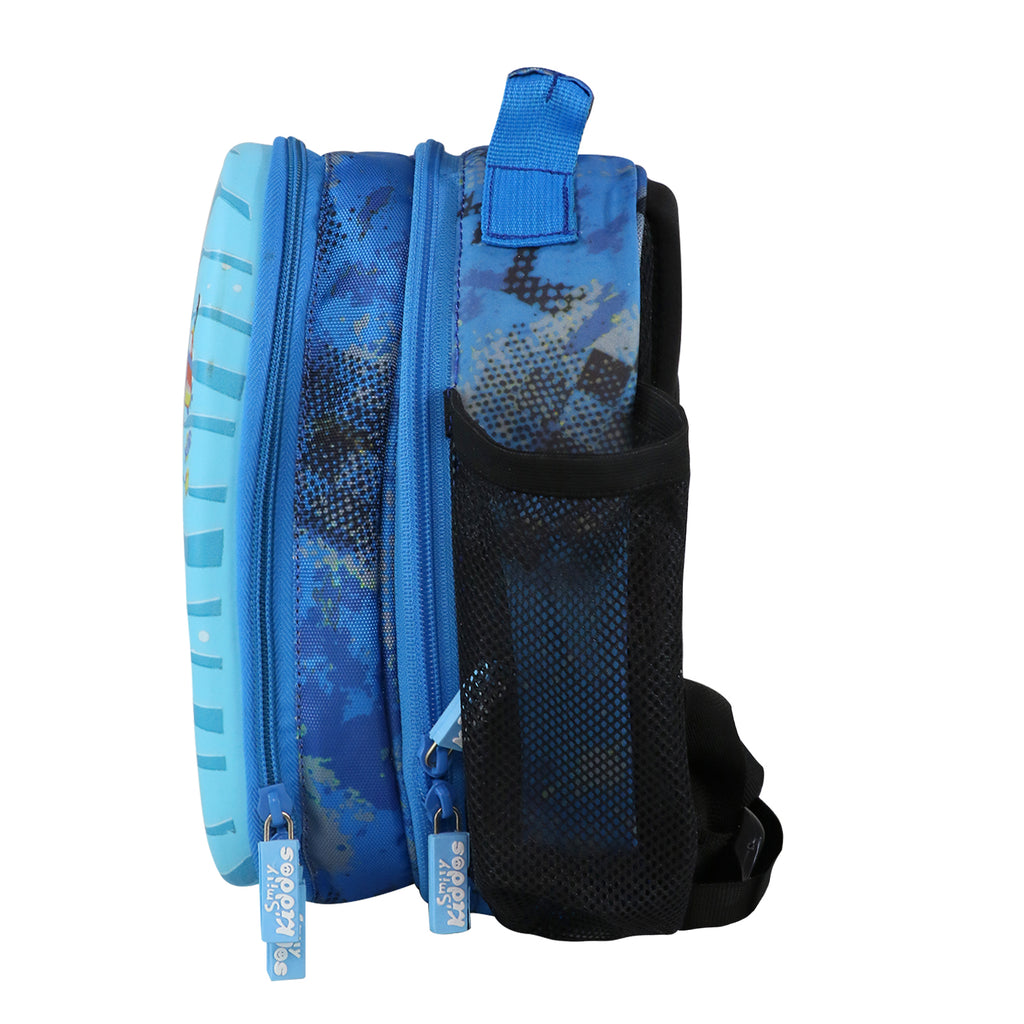 Smily Kiddos Eva Pre School Backpack Submarine Theme - Light Blue