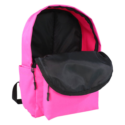 Image of Smily Kiddos Day Backpack with Pouch - Dark Pink