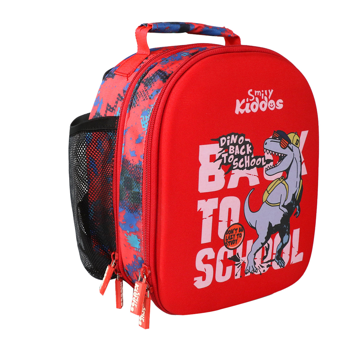 EVA Preschool Backpack - Dino Theme - Red