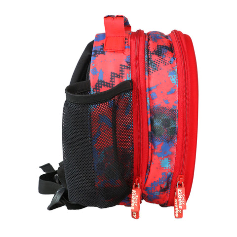 Smily Kiddos Eva Pre School Backpack Dino Theme - Red