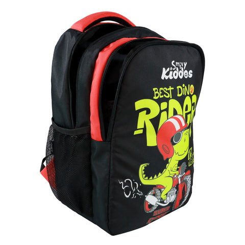 Image of Smily Kiddos Pre School Backpack : Dino Rider Theme