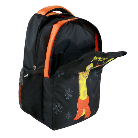 Mike Preschool Happy Giraffe Backpack : Orange