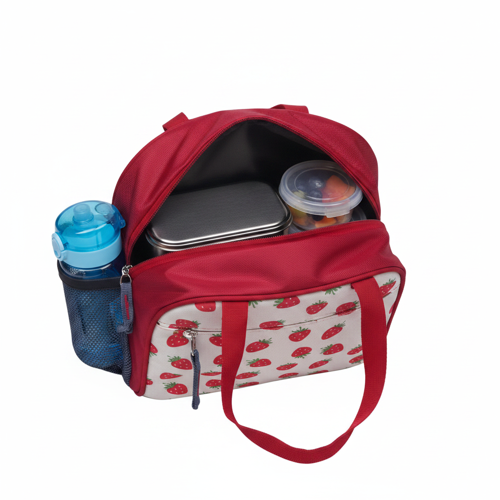 Joy Lunch Bag Berry Pop Theme - Red