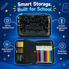 PVC Pencil Case - Black