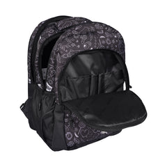 Smily Kiddos 3-in-1 School Combo – Sonic Lunch Bag, Coco Backpack & 750ml Space Sipper (Black Theme)