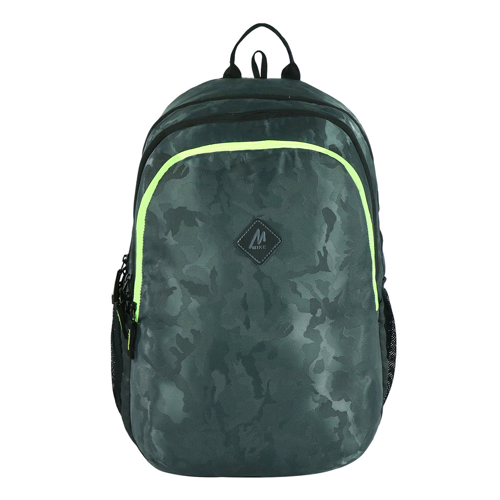 Mike Cosmo Casual Backpack - Olive Green