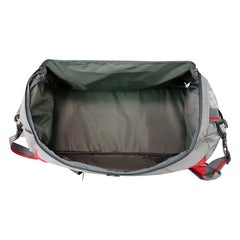 Mike Delta Duffel Bag 24"- Red & Grey