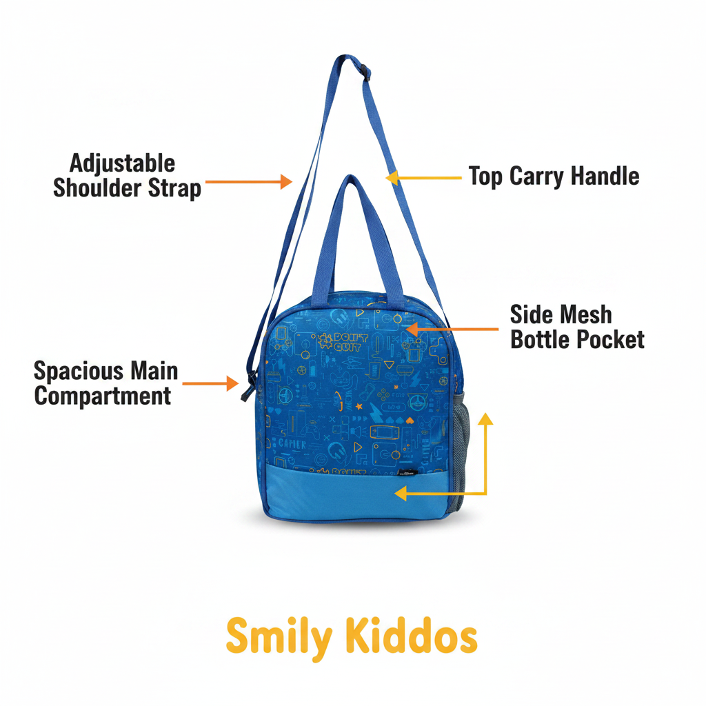 Joy Lunch Bag Senior – Coco Theme | Navy Blue