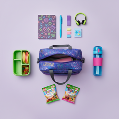 Joy Lunch Bag Senior – Arcade Fuel Theme | Purple