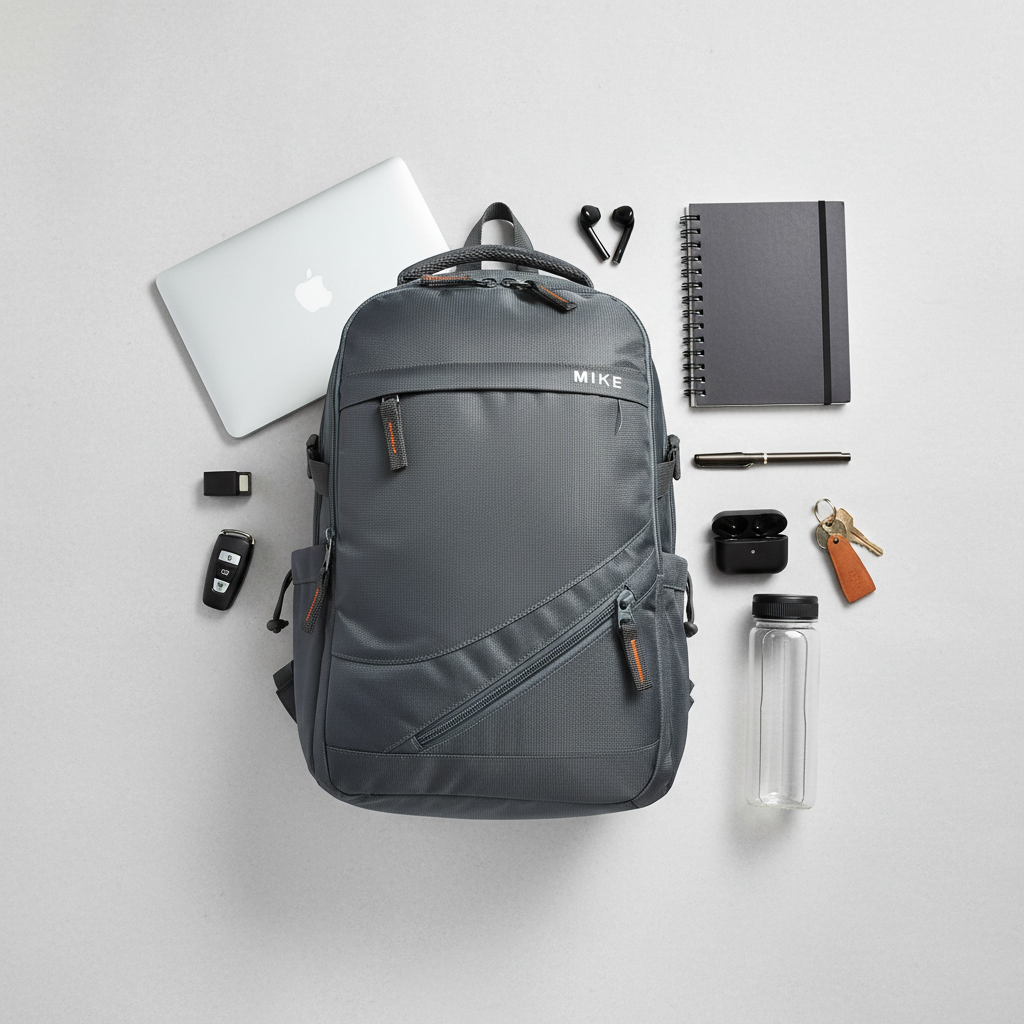Mike Vectra Backpack - Grey