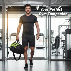 Fit Gear Gym Duffle with Shoe Compartment – Green