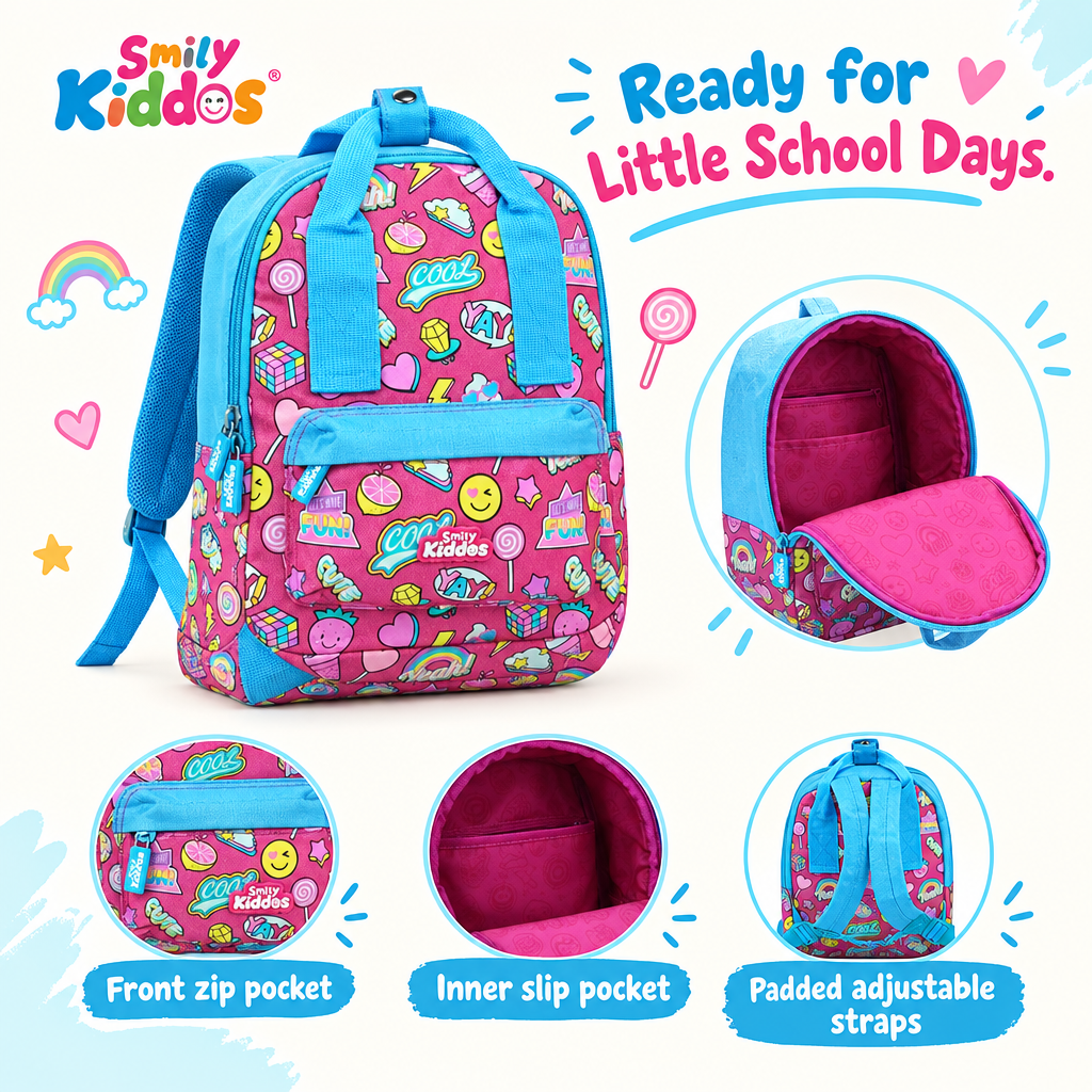 Handy Junior Backpack - Pink