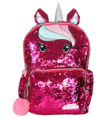 Starlight Unicorn Sequin Backpack – Pink