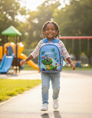 Fun Dino Neoprene Preschool  – Light Blue