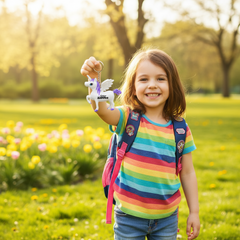 Unicorn Keyring Purple