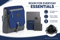Easy Sling Bag - Navy Blue