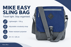 Easy Sling Bag - Navy Blue