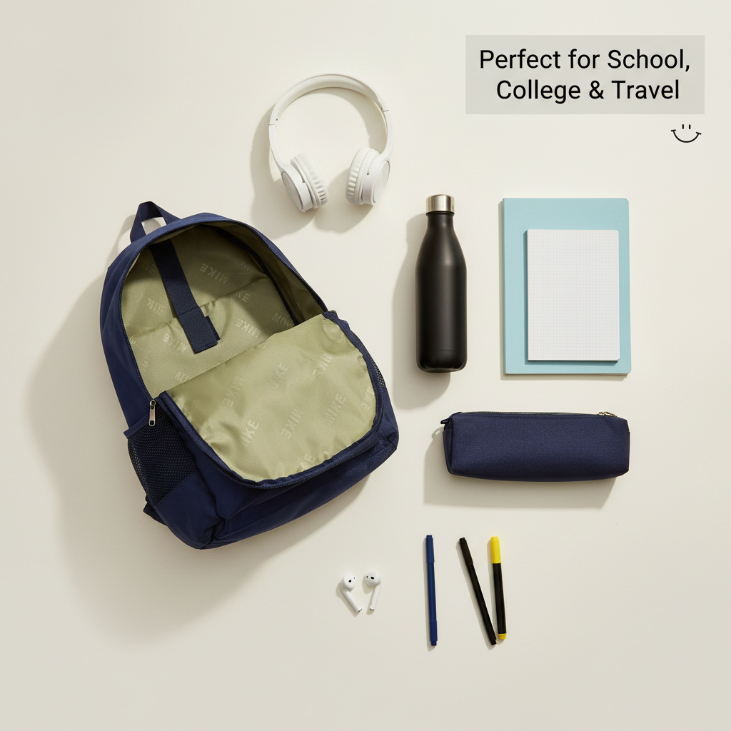 Mike Force Backpack – Blue | 22.5L Lightweight Backpack